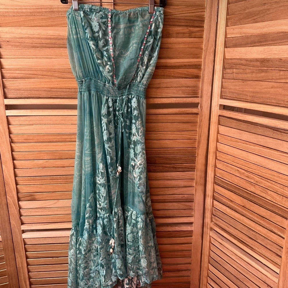 Ramy Brook Markos Sheer Jacquard Cover-Up - Picture 3 of 7